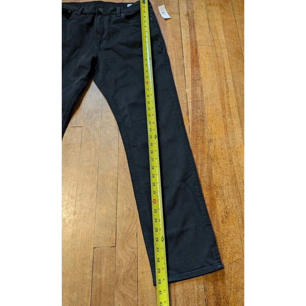 Gap Jeans Women Size 12/31R Black 90s Straight Leg High Rise Stretch Casual